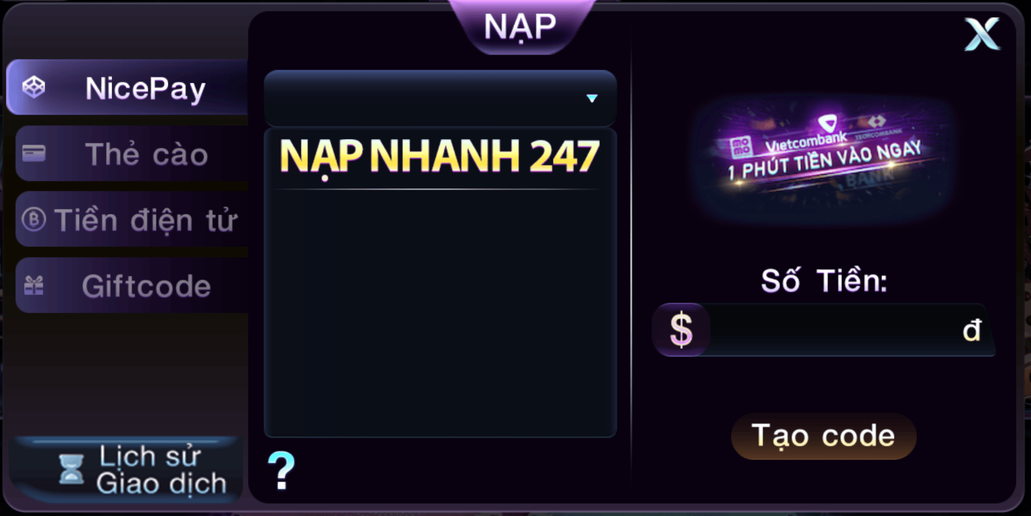 789Club - Hệ thống nạp rút đa dạng và nhanh chóng tại cổng game 789club